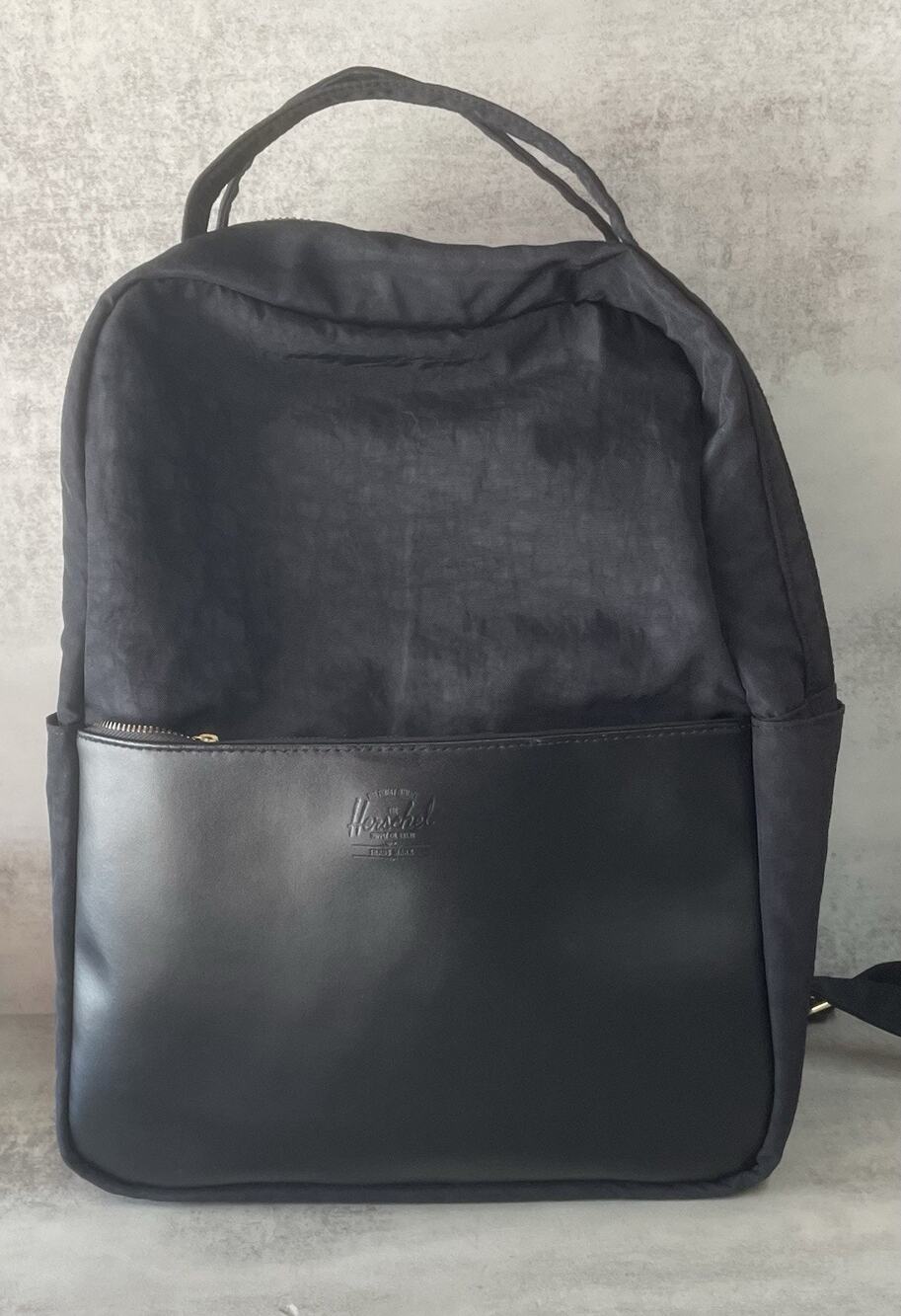 Herschel Orion Backpack Black Mid Volume Laptop Travel Bag